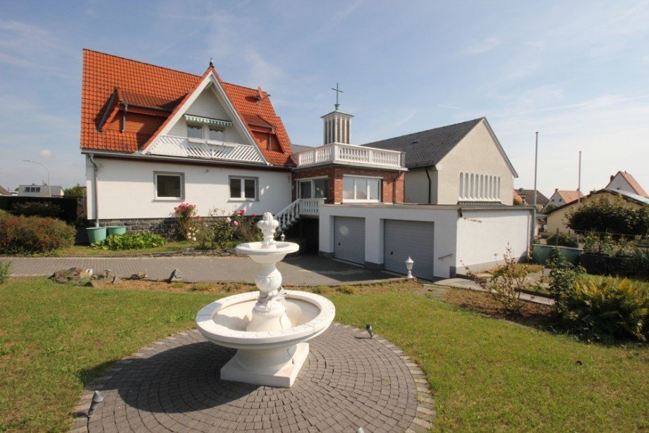 Gartenansicht Richtung Haus Einfamilienhaus W�lfersheim