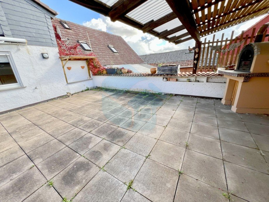 Terrassenansicht 2 Einfamilienhaus M�nzenberg / Ober-H�rgern