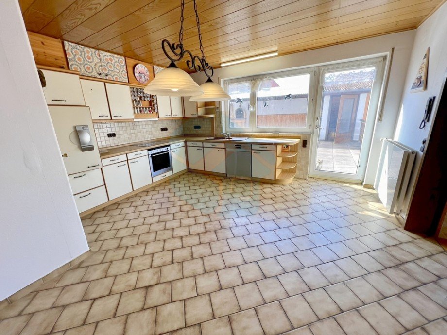 K�che Obergeschoss Ansicht 2 Einfamilienhaus M�nzenberg / Ober-H�rgern