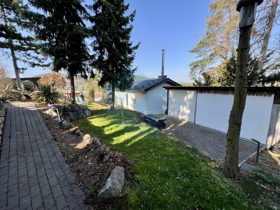 Ansicht Grundst�ck hinten Einfamilienhaus Butzbach / M�nster