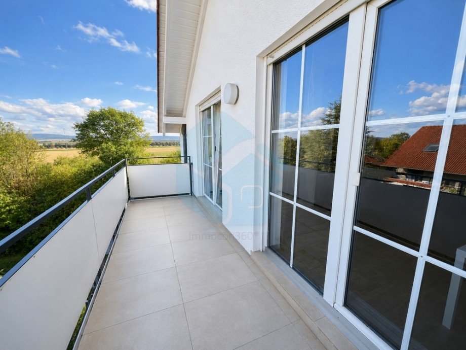 Balkon Dachgeschosswohnung Butzbach