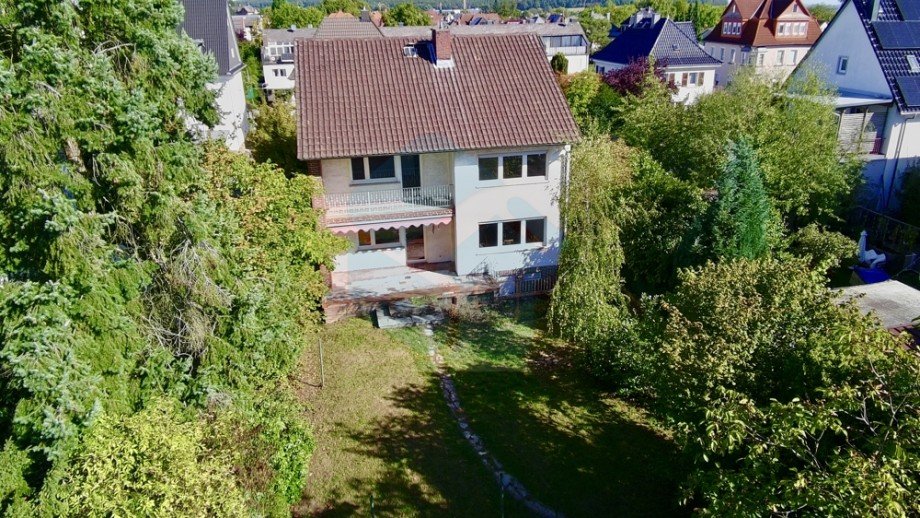 Ansicht Luftaufnahme Einfamilienhaus Butzbach