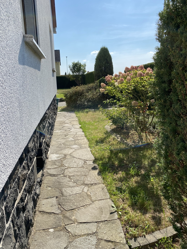 Seitenansicht Einfamilienhaus W�lfersheim