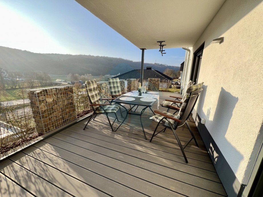Terrasse UG Bungalow Waldsolms / Brandoberndorf