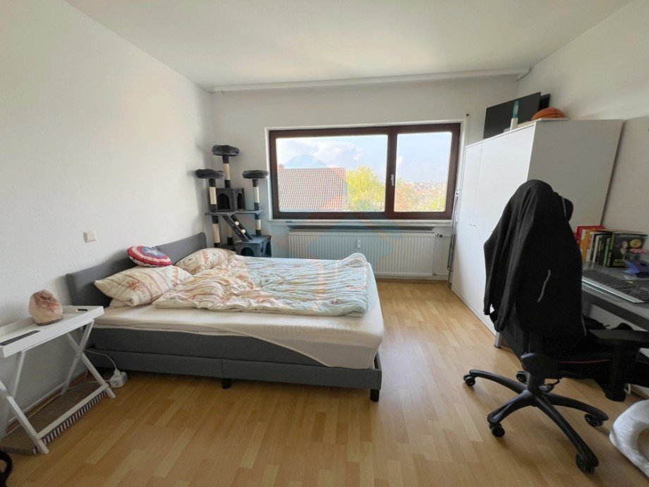Schlafzimmer Erdgeschosswohnung Butzbach / Griedel