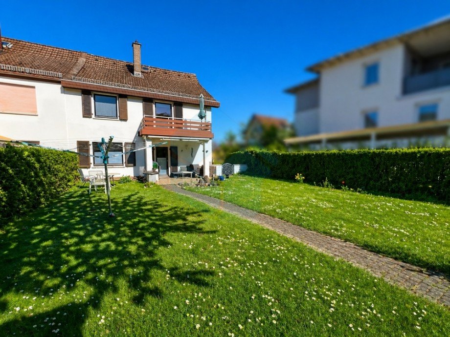 Gartenansicht 2 Doppelhaush�lfte Butzbach