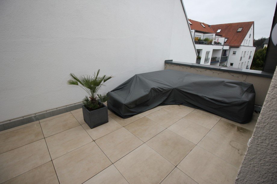 Terrasse Ansicht 2 Penthousewohnung Friedberg