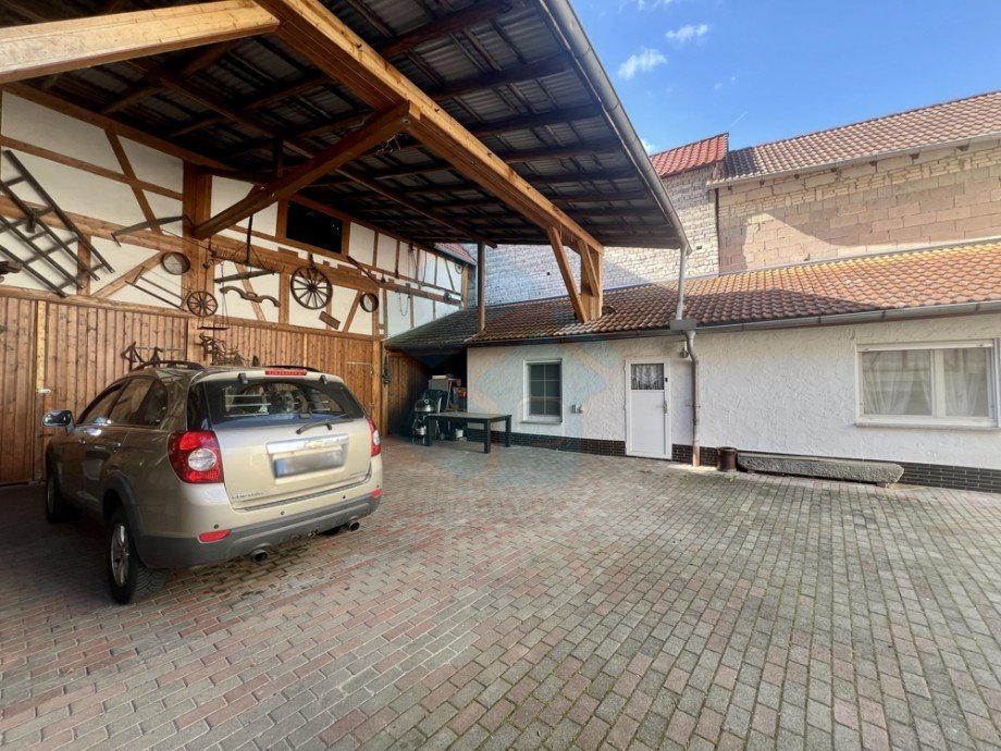 Hofansicht Einfamilienhaus W�lfersheim / Wohnbach