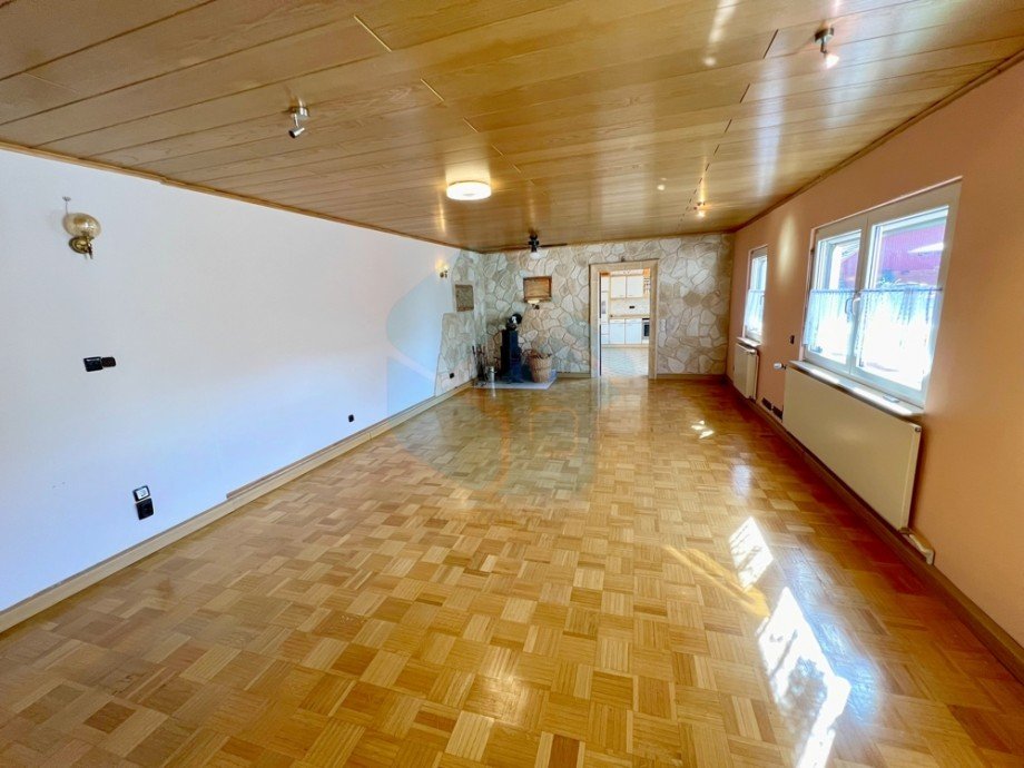 Wohnzimmer Obergeschoss Einfamilienhaus M�nzenberg / Ober-H�rgern