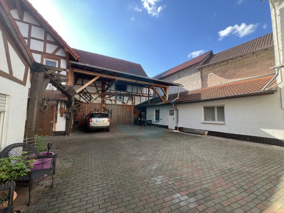 Hofansicht 2 Einfamilienhaus W�lfersheim / Wohnbach