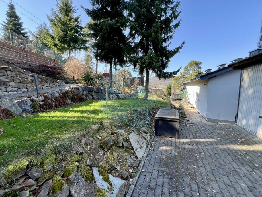 Ansicht Grundst�ck hinten Einfamilienhaus Butzbach / M�nster