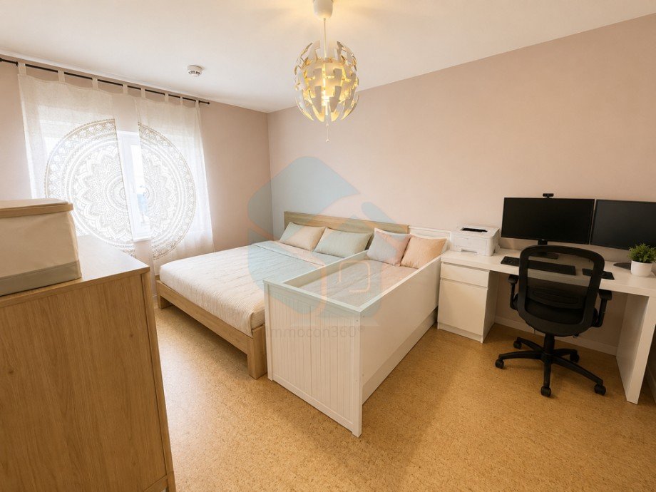 Wohnung OG Schlafzimmer Mehrfamilienhaus W�lfersheim / Wohnbach