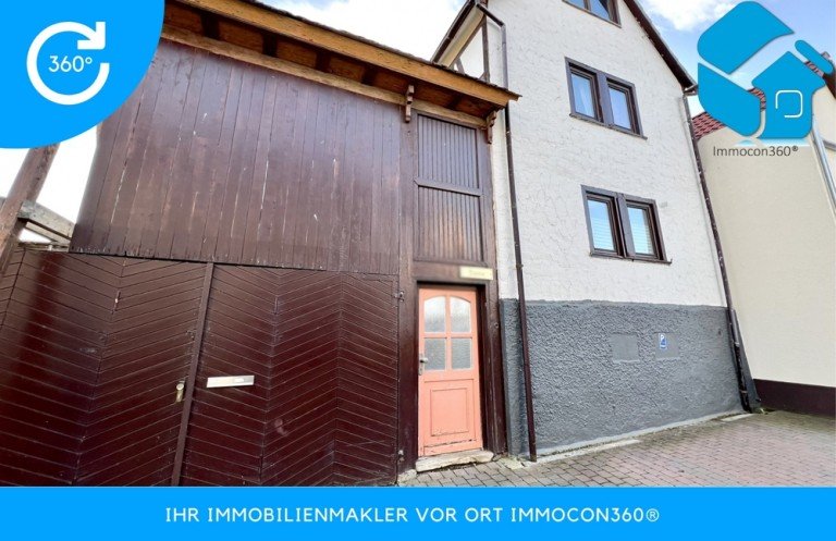 Immocon360� Ihr Immobilienmakler in Butzbach und der Wetterau Butzbach / Hoch-Weisel Einfamilienhaus +provisionsfrei+ Sch�ne Hofreite im Butzbacher Ortsteil Hochweisel!