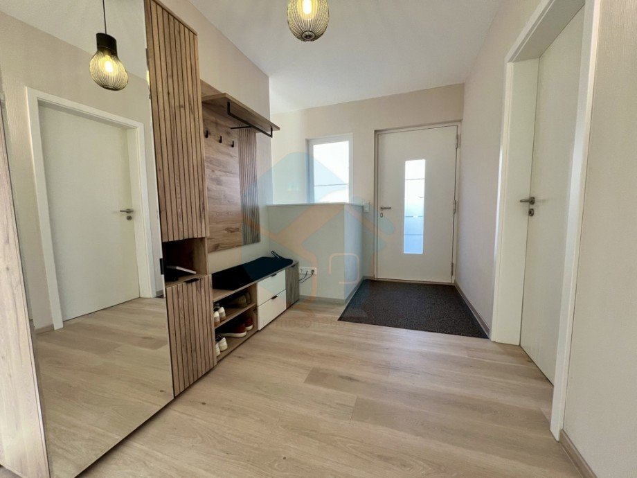 Hauseingang Bungalow Waldsolms / Brandoberndorf