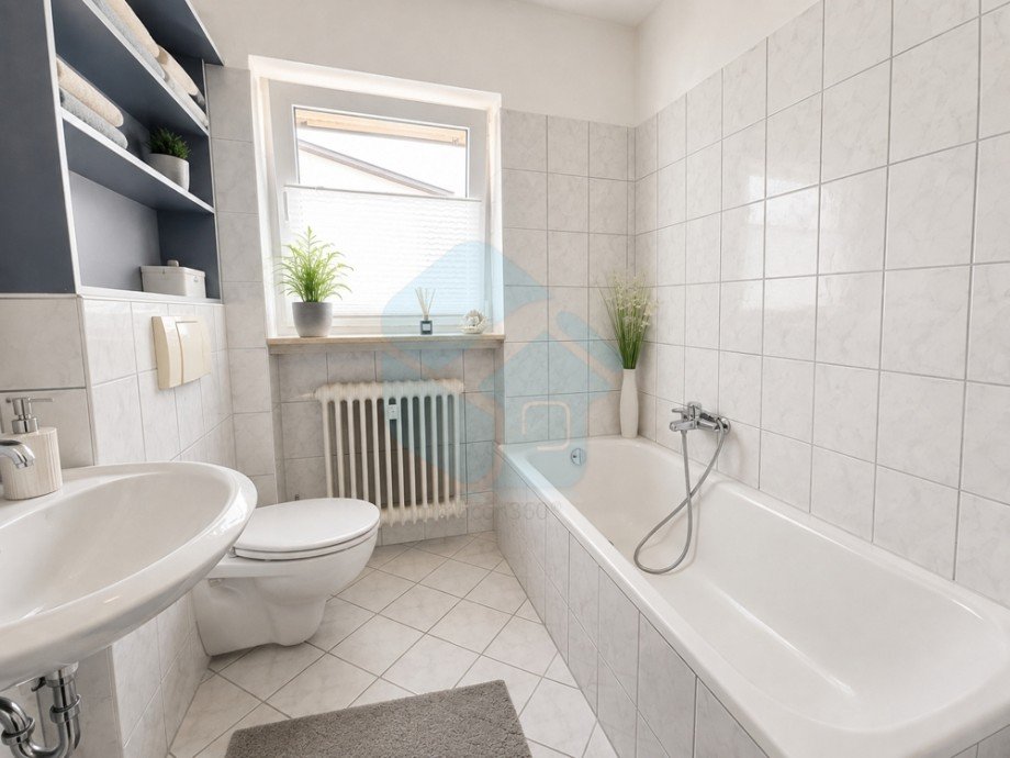Badezimmer DG Mehrfamilienhaus Butzbach / Griedel