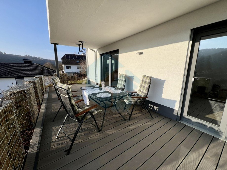 Terrasse UG Bungalow Waldsolms / Brandoberndorf