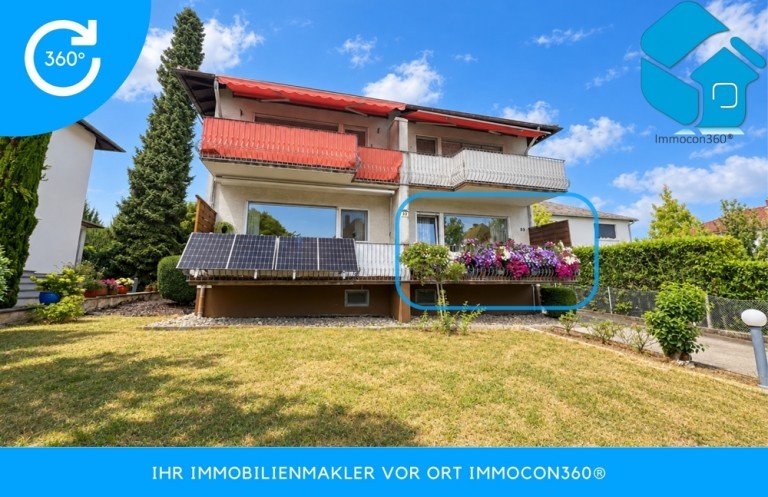 Immocon360� Ihr Immobilienmakler in Butzbach Bad Nauheim Erdgeschosswohnung +Provisionsfrei+zentrumsnah und sofort bezugsfrei - attraktive 2-Zimmer-Wohnung in Bad Nauheim!