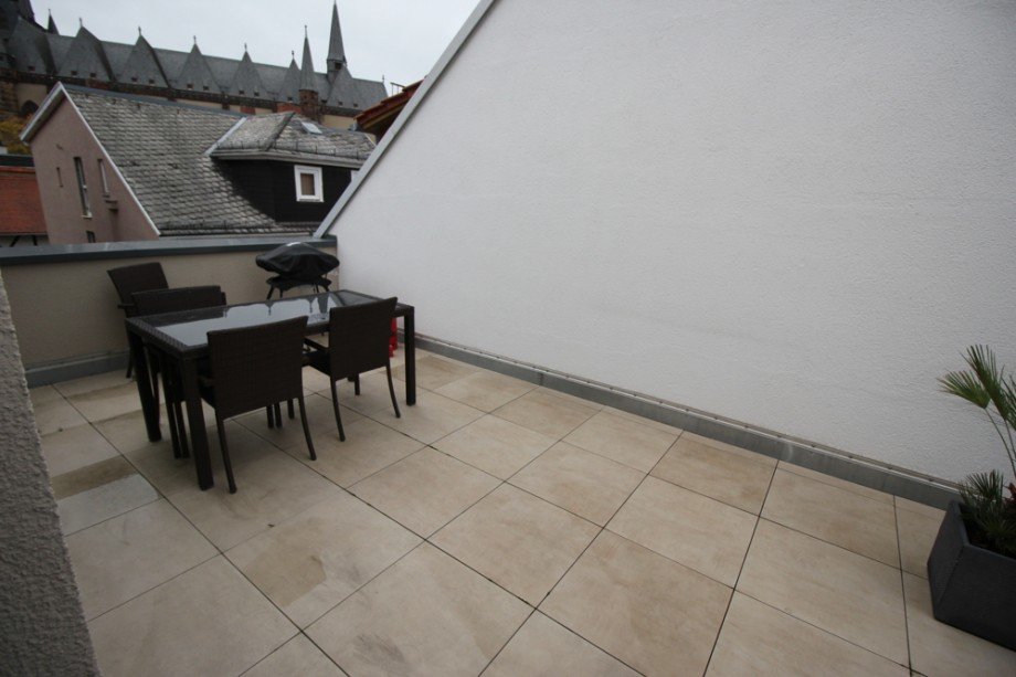Terrasse Ansicht 1 Penthousewohnung Friedberg