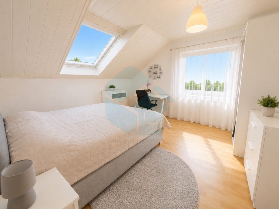 Schlafzimmer 3 Maisonettewohnung Butzbach / Kirch-G�ns
