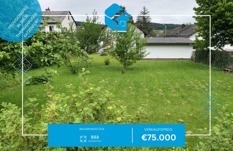 Immocon360� Ihr Immobilienmakler f�r Ehringshausen Ehringshausen / Katzenfurt Wohngrundst�ck +Provisionsfrei+ Sch�nes Baugrundst�ck in Ehringshausen-Katzenfurt!