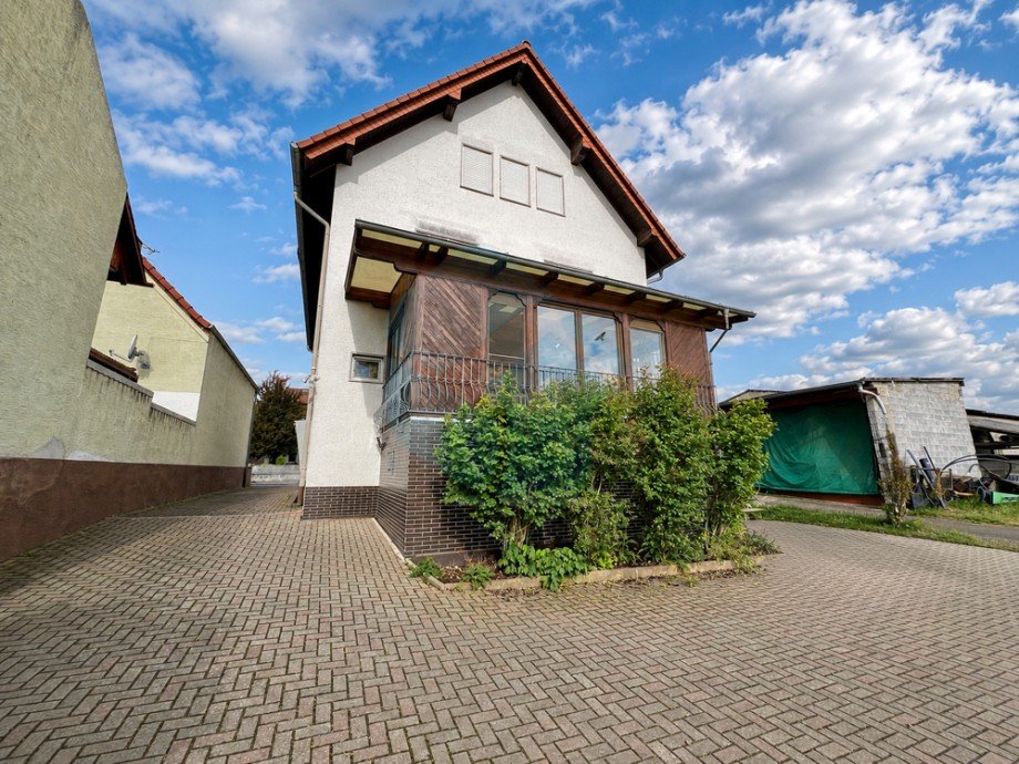 Ansicht hinten Mehrfamilienhaus W�lfersheim / Wohnbach