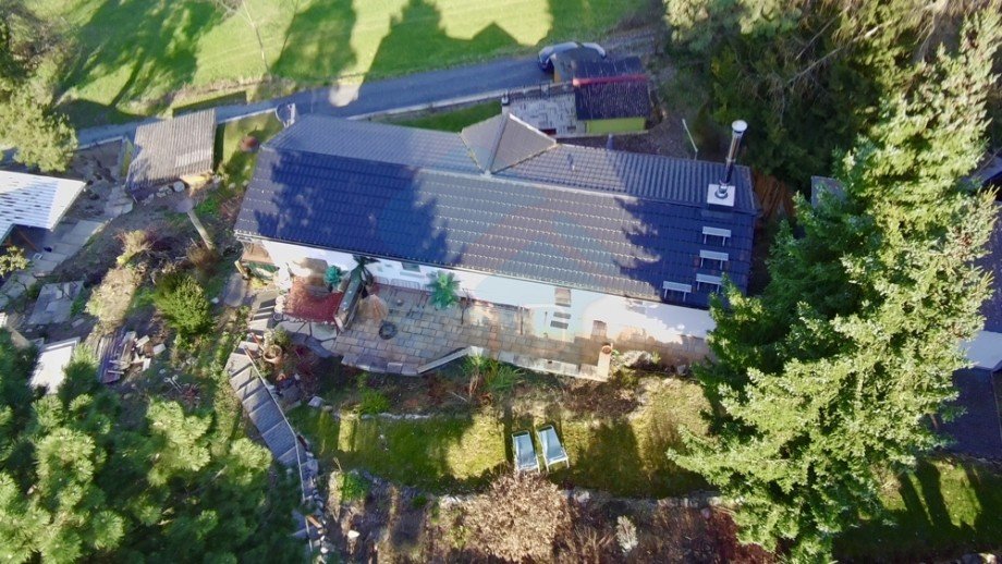 Luftaufnahme Einfamilienhaus Butzbach / M�nster