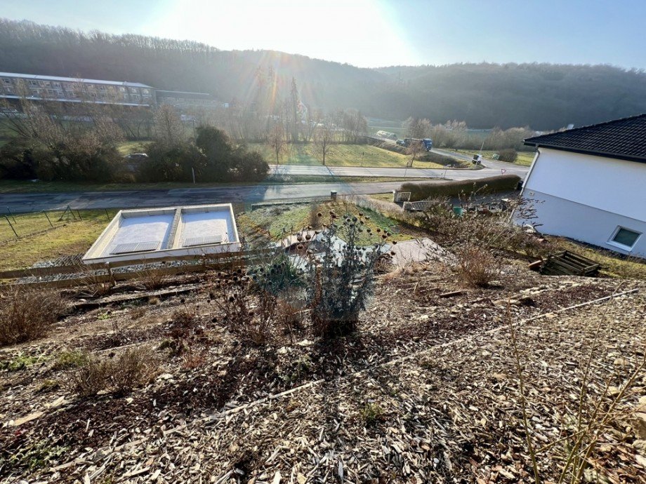 Ansicht von der Terrasse Bungalow Waldsolms / Brandoberndorf