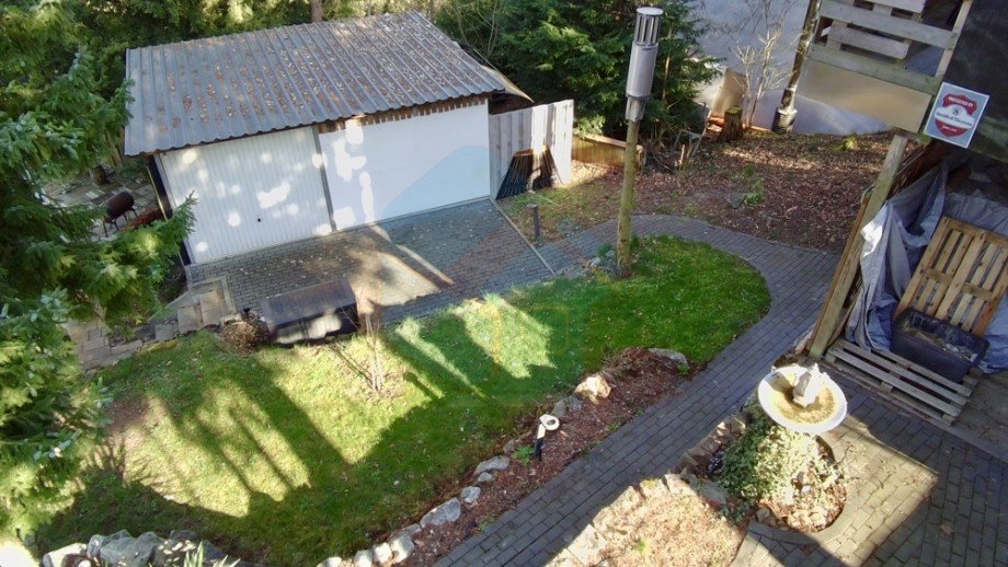 Ansicht Grundst�ck hinten Einfamilienhaus Butzbach / M�nster