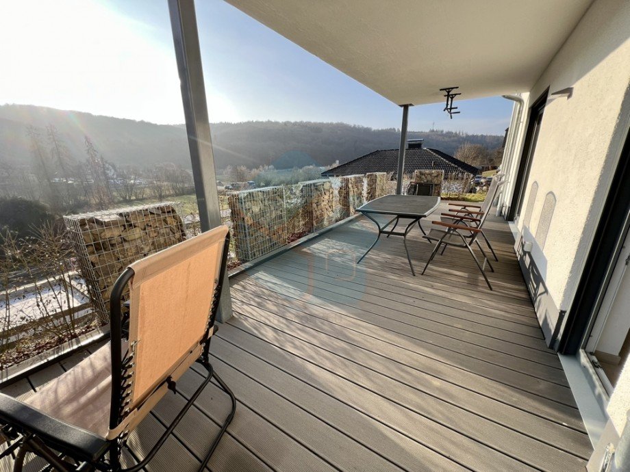 Terrasse UG Bungalow Waldsolms / Brandoberndorf