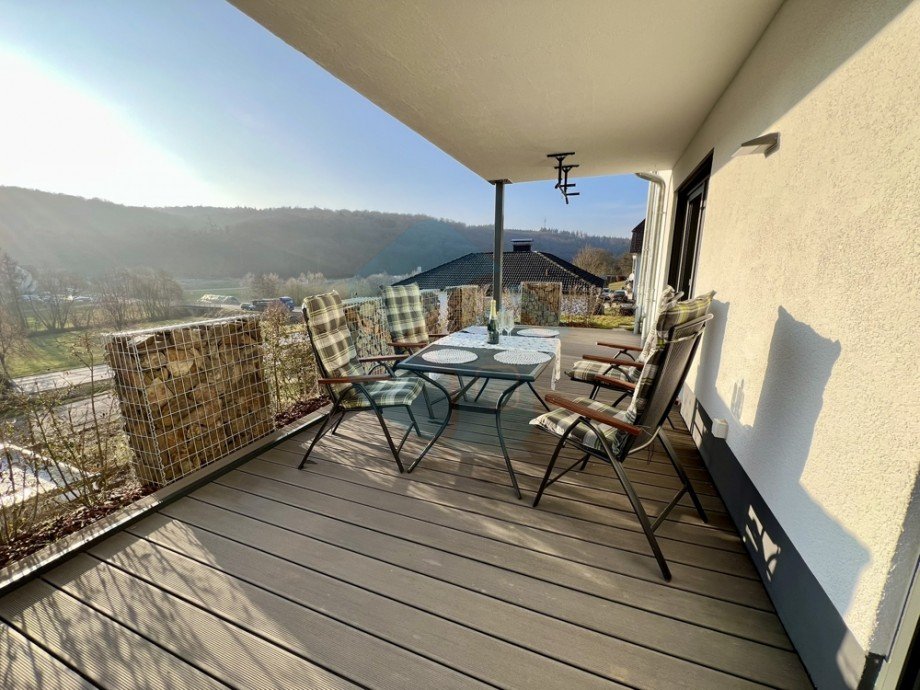 Terrasse UG Bungalow Waldsolms / Brandoberndorf