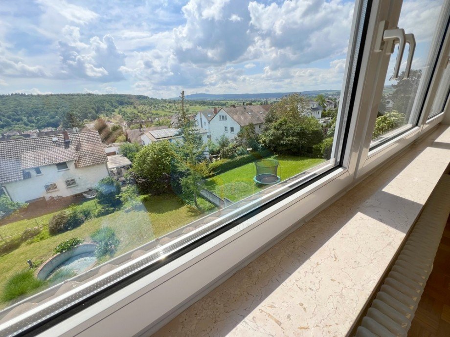 Aussicht Dachgeschosswohnung Bad Nauheim