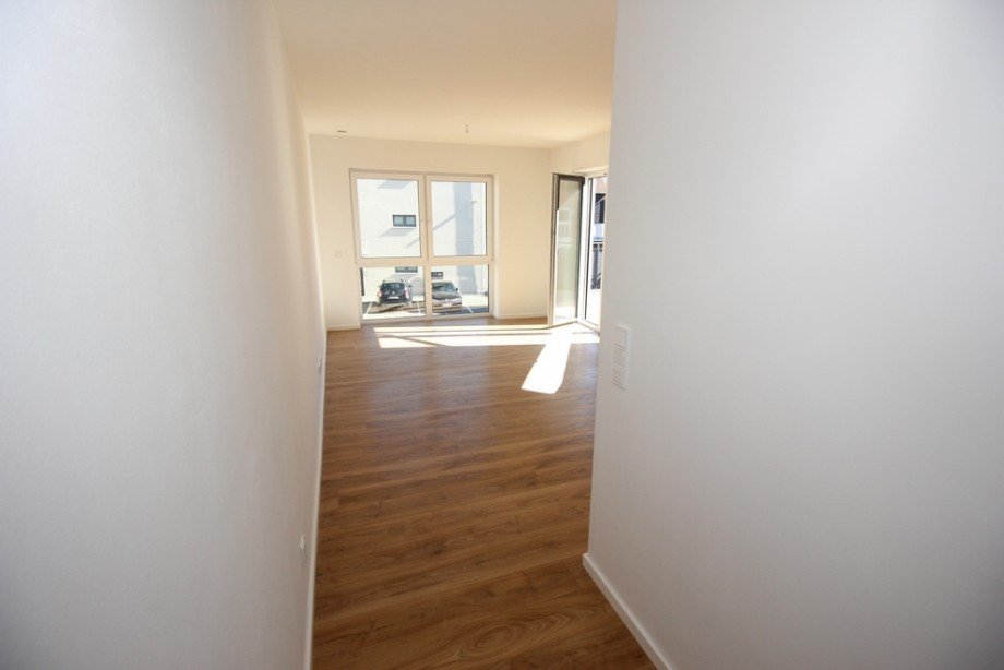 Flur zum Wohnzimmer Etagenwohnung Friedberg