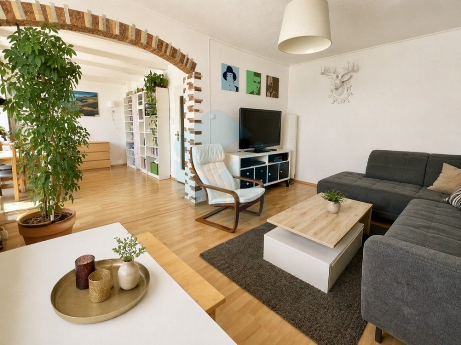 Wohnzimmer Erdgeschoss Ansicht 2 Doppelhaush�lfte Butzbach
